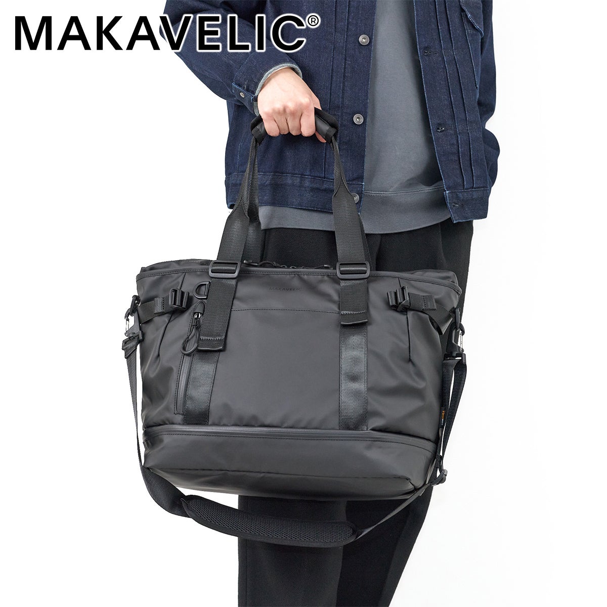 2026年 春夏新作 ] MAKAVELIC マキャベリック LUDUS HYDRO 2WAYTOTE