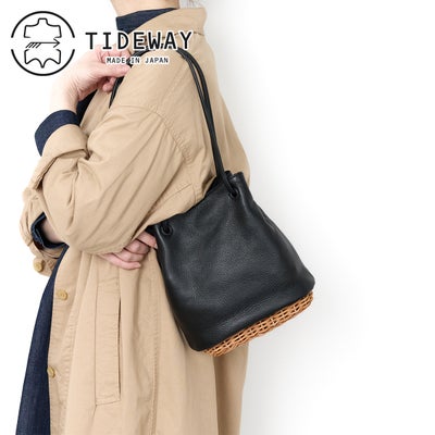 TIDEWAY タイドウェイ ARUROG×LEATHER BOTTOM 2WAYBAG T3092