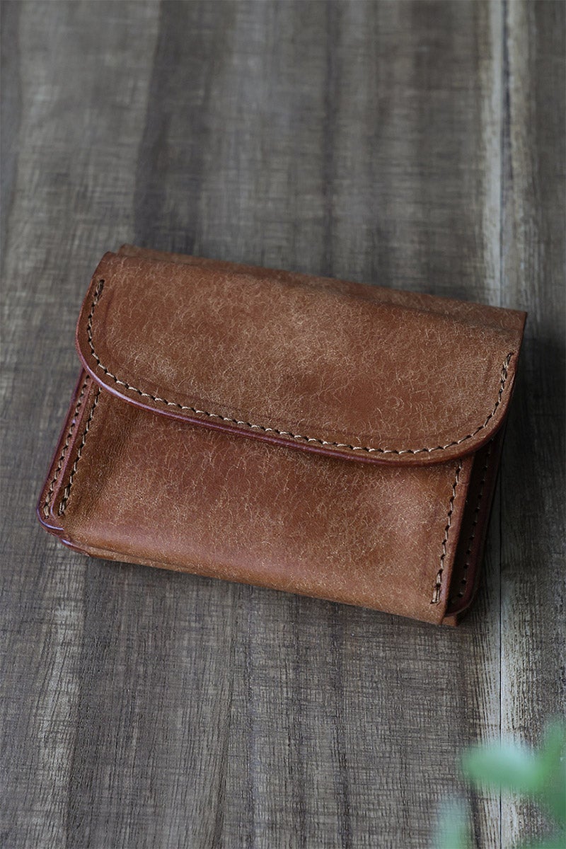 MR.OLIVE E.O.I ミスターオリーブ イーオーアイ  PUEBLO LEATHER プエブロレザー MINI WALLET ME116P