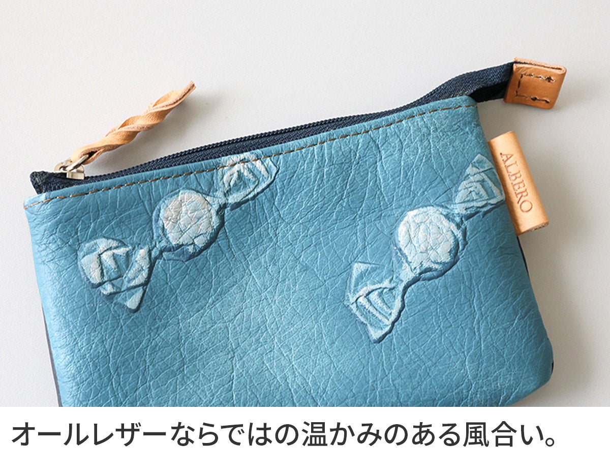 ALBERO アルベロ Bon Bon Candy ボンボンキャンディ ポーチ 8083