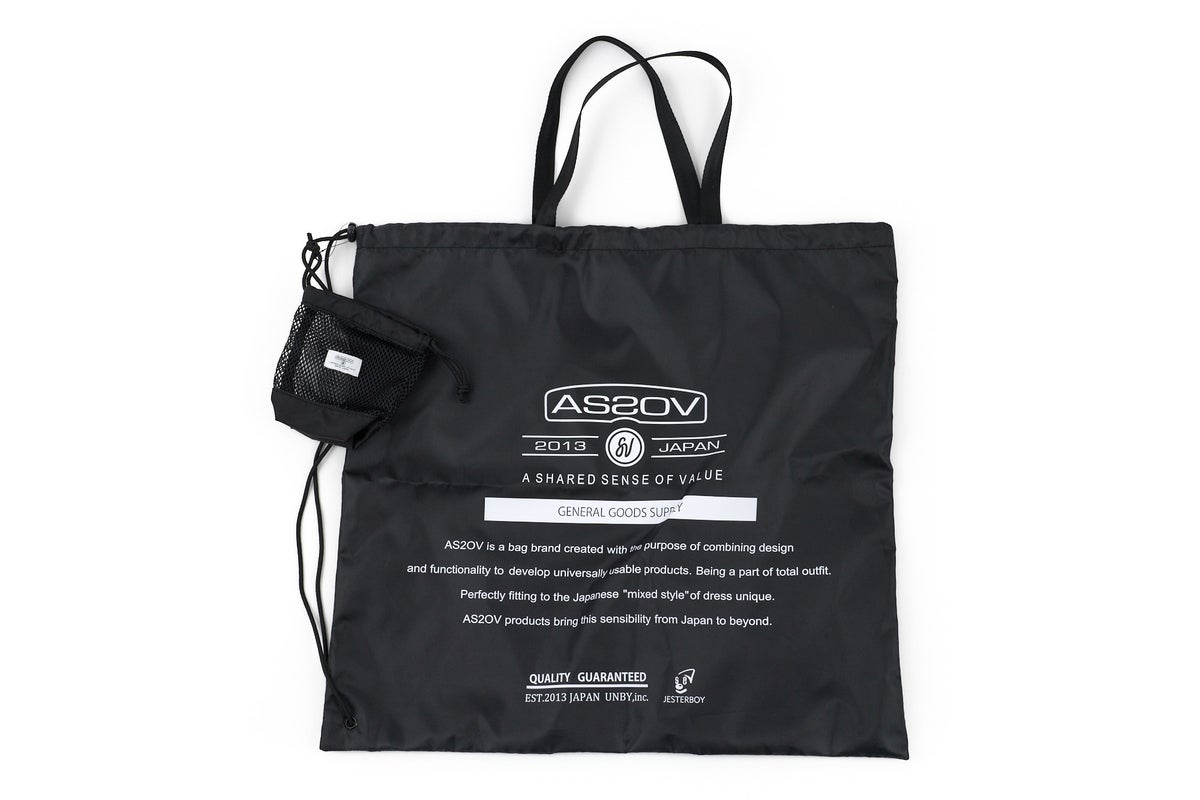 AS2OV アッソブ EXCLUSIVE BALLISTIC NYLON BOSTON TOTE 152218