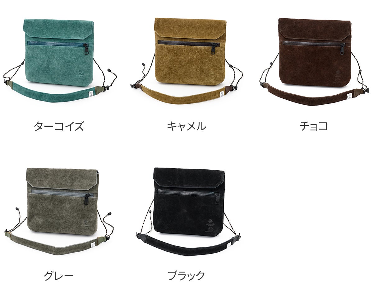 AS2OV アッソブ WP SUEDE サコッシュ 091750