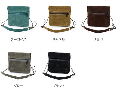 AS2OV アッソブ WP SUEDE サコッシュ 091750