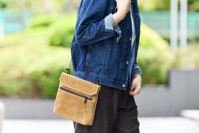 AS2OV アッソブ WP SUEDE サコッシュ 091750