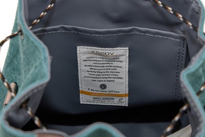 AS2OV アッソブ WP SUEDE DRAWSTRING BAG 091754