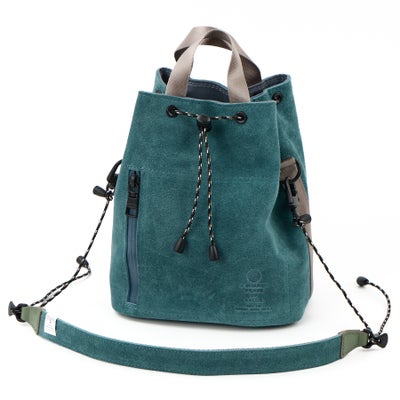 AS2OV アッソブ WP SUEDE DRAWSTRING BAG 091754