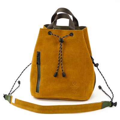 AS2OV アッソブ WP SUEDE DRAWSTRING BAG 091754