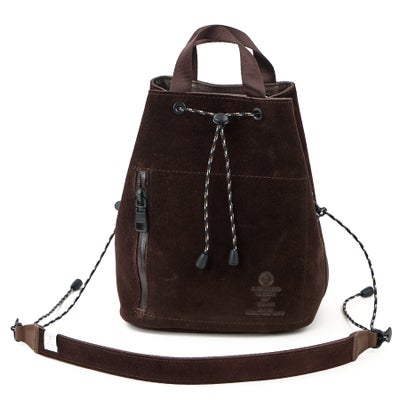 AS2OV アッソブ WP SUEDE DRAWSTRING BAG 091754