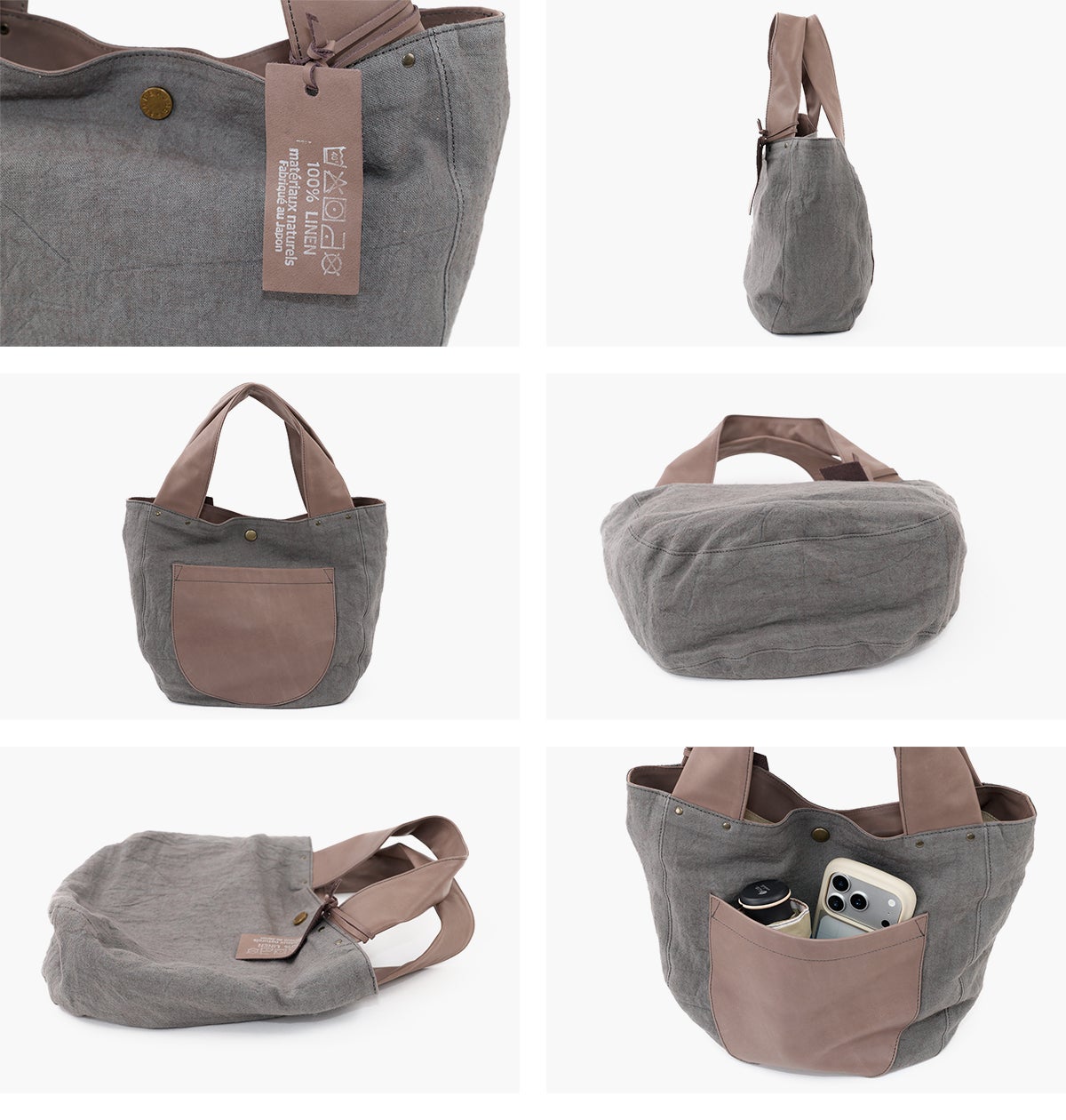 BEAU DESSIN S.A. ボーデッサン ラミ―リネン トートバッグ RN3071