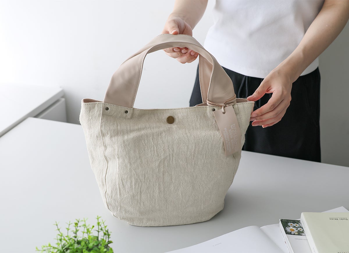 BEAU DESSIN S.A. ボーデッサン ラミ―リネン トートバッグ RN3071
