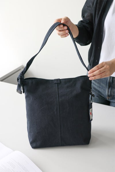 BAGGY PORT バギーポート 黒さび染め帆布 ワンショルダーバッグ GRN-9606