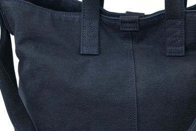 BAGGY PORT バギーポート 黒さび染め帆布 2WAYトートバッグ GRN-9607