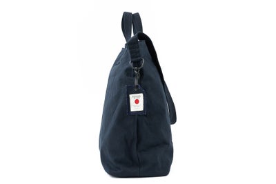 BAGGY PORT バギーポート 黒さび染め帆布 2WAYトートバッグ GRN-9607
