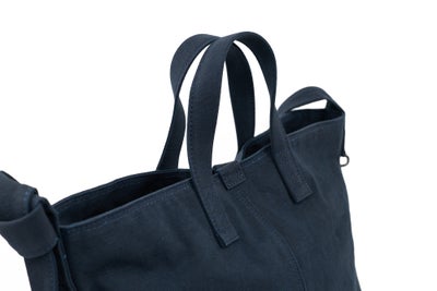 BAGGY PORT バギーポート 黒さび染め帆布 2WAYトートバッグ GRN-9607