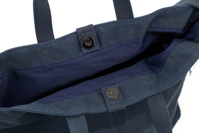 BAGGY PORT バギーポート 黒さび染め帆布 2WAYトートバッグ GRN-9607