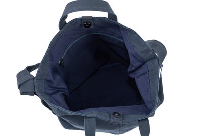 BAGGY PORT バギーポート 黒さび染め帆布 2WAYトートバッグ GRN-9607