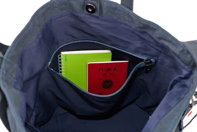 BAGGY PORT バギーポート 黒さび染め帆布 2WAYトートバッグ GRN-9607