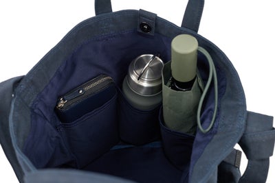 BAGGY PORT バギーポート 黒さび染め帆布 2WAYトートバッグ GRN-9607