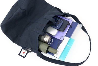 BAGGY PORT バギーポート 黒さび染め帆布 2WAYトートバッグ GRN-9607