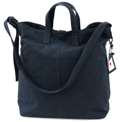 BAGGY PORT バギーポート 黒さび染め帆布 2WAYトートバッグ GRN-9607