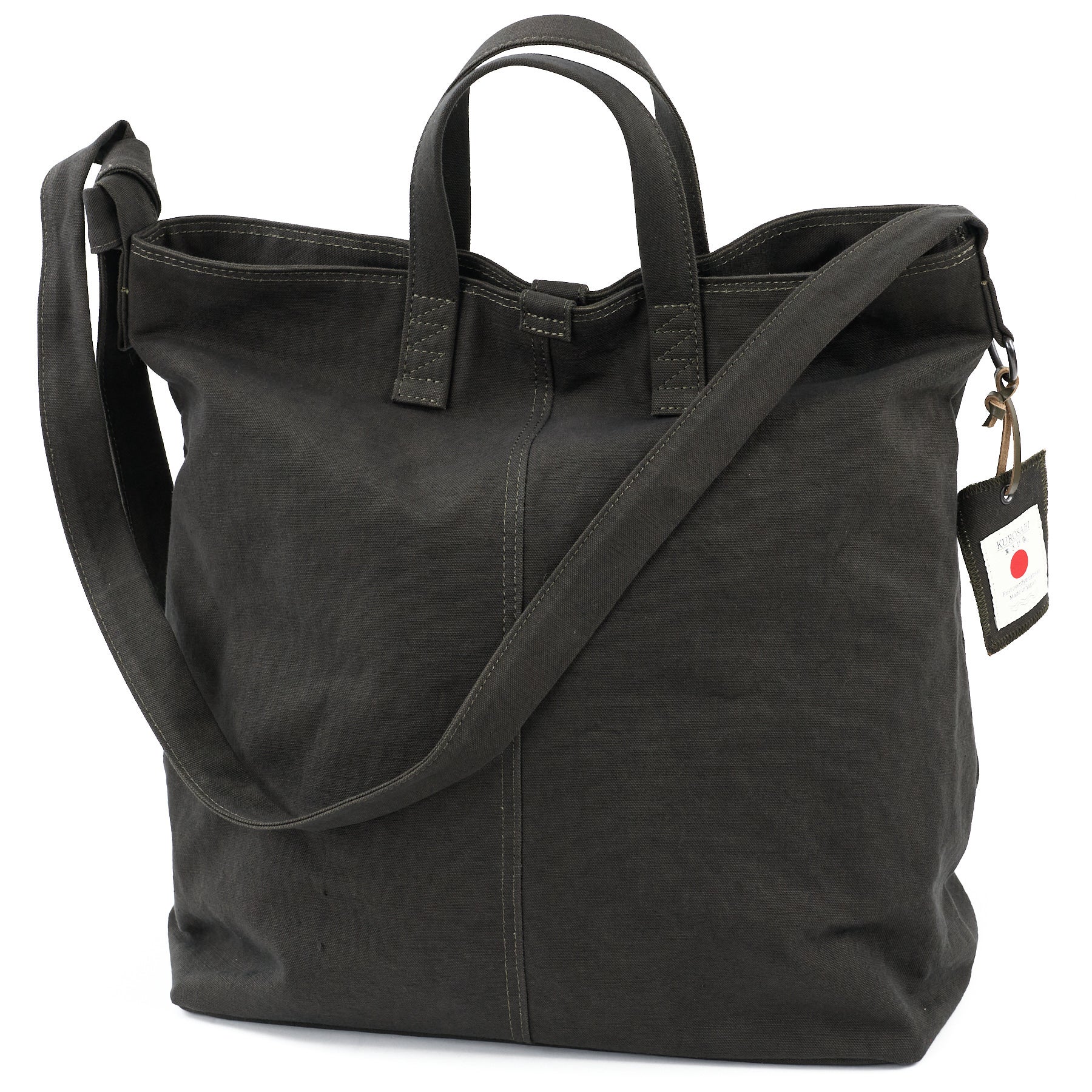 2026年 春夏新作 ] BAGGY PORT バギーポート 黒さび染め帆布 2WAY