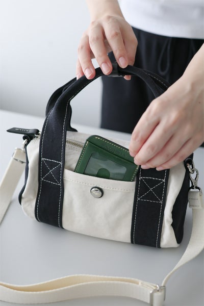 BAGGY'S ANNEX バギーズアネックス 18oz アーミーダック バイオ 2WAYショルダーバッグ LGRN-4032
