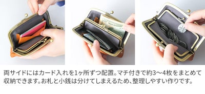 CLEDRAN クレドラン NOS ノス がま口財布 CR-CL3987