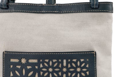 genten ゲンテン Tapestry cutwork タペストリーカットワーク トートバッグ 44975