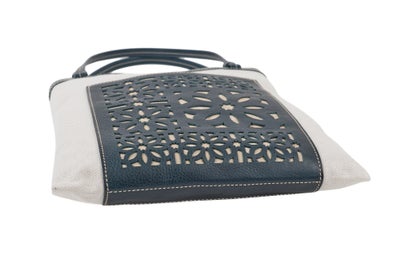 genten ゲンテン Tapestry cutwork タペストリーカットワーク トートバッグ 44975