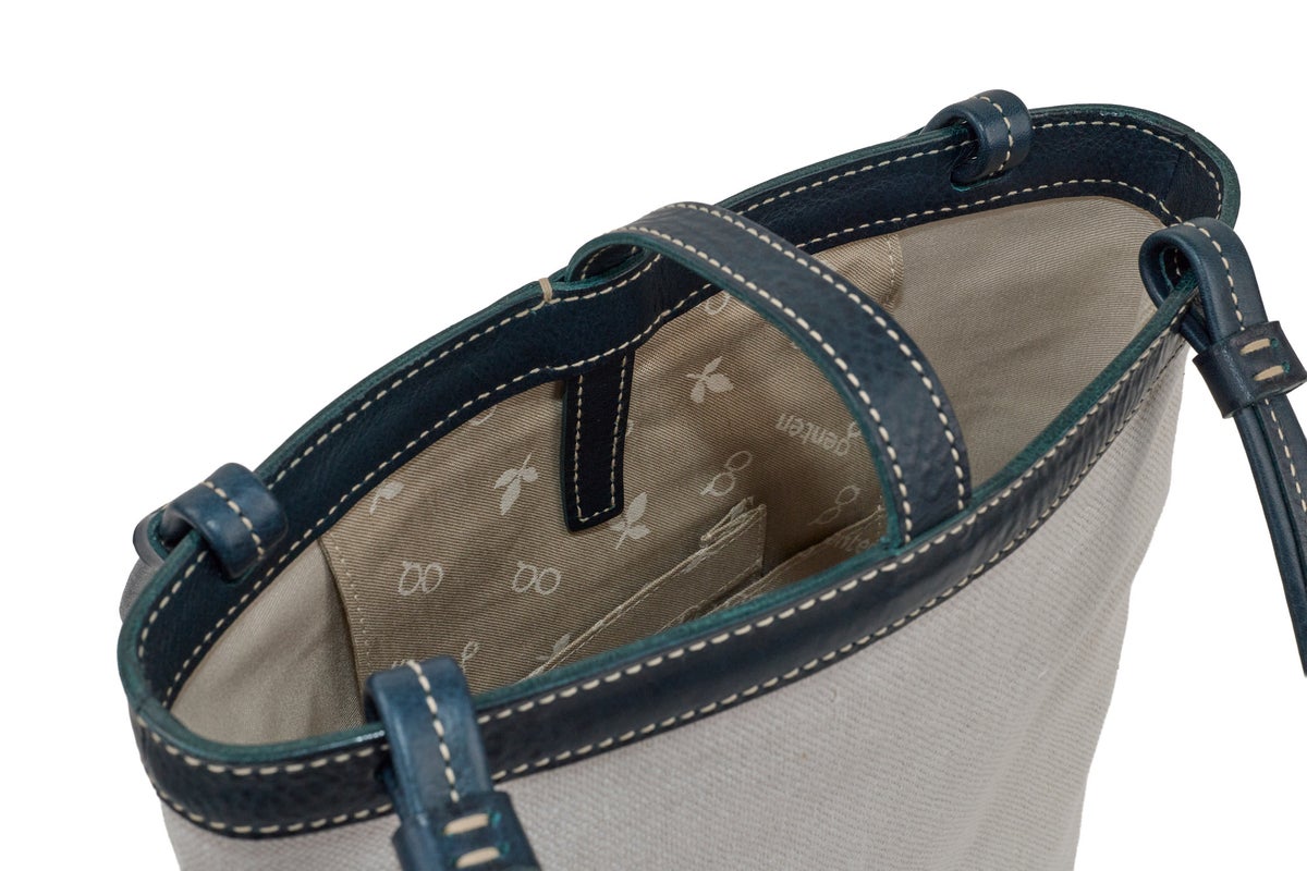 genten ゲンテン Tapestry cutwork タペストリーカットワーク トートバッグ 44975