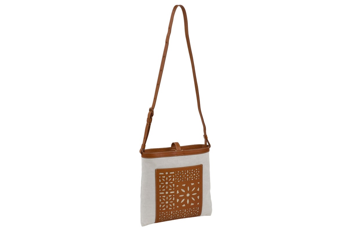 genten ゲンテン Tapestry cutwork タペストリーカットワーク ショルダーバッグ 44976