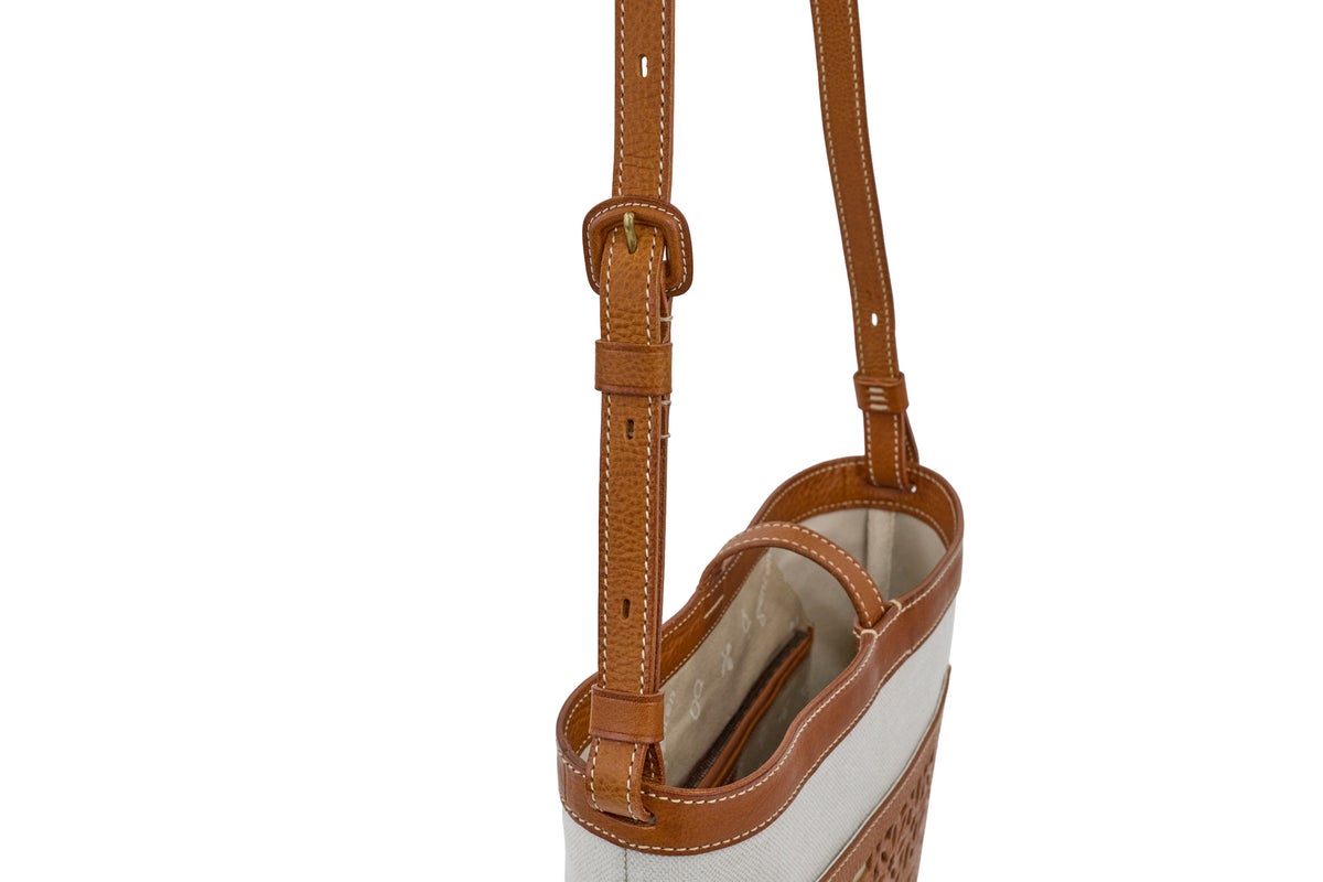 genten ゲンテン Tapestry cutwork タペストリーカットワーク ショルダーバッグ 44976