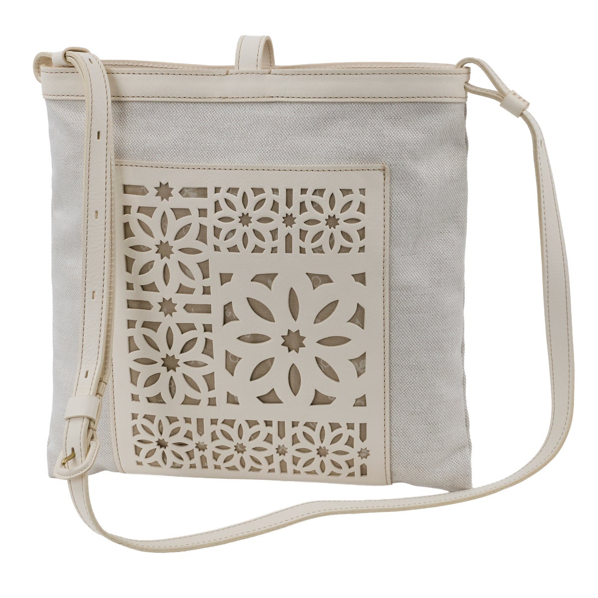 genten ゲンテン Tapestry cutwork タペストリーカットワーク ショルダーバッグ 44976