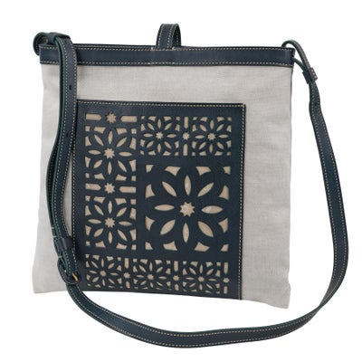 genten ゲンテン Tapestry cutwork タペストリーカットワーク ショルダーバッグ 44976