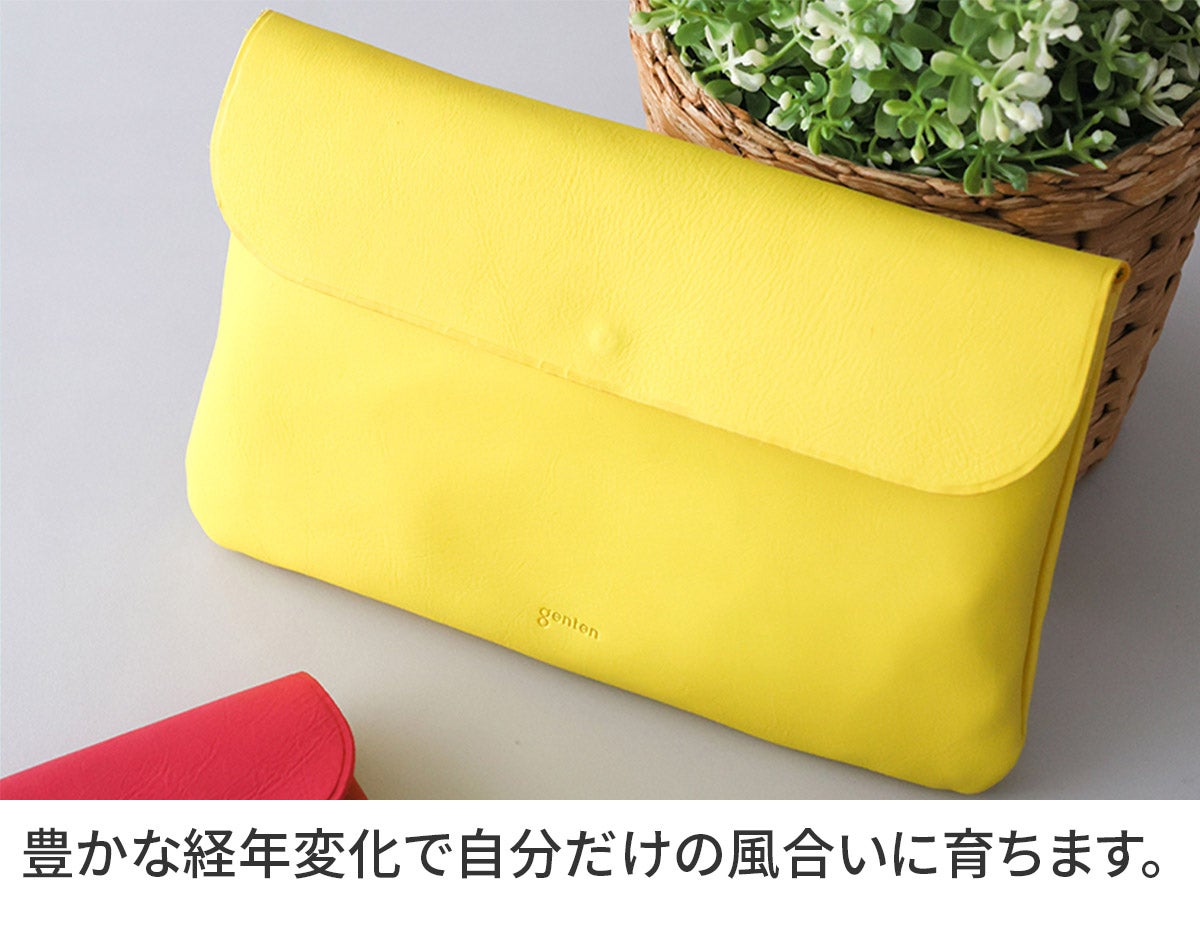 genten ゲンテン Fruit market フルーツマーケット サステナブルポーチ 45002