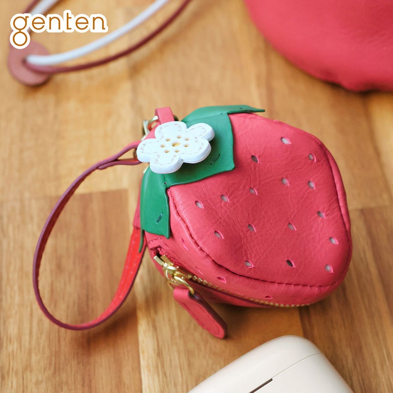 genten ゲンテン Fruit market フルーツマーケット 立体チャーム「いちご」 45048