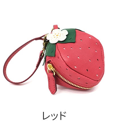 genten ゲンテン Fruit market フルーツマーケット 立体チャーム「いちご」 45048