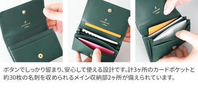 LANVIN en Bleu ランバン オン ブルー リュクサンブール 名刺入れ 480114
