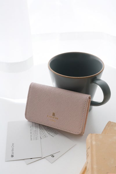 LANVIN en Bleu ランバン オン ブルー リュクサンブール 名刺入れ 480114