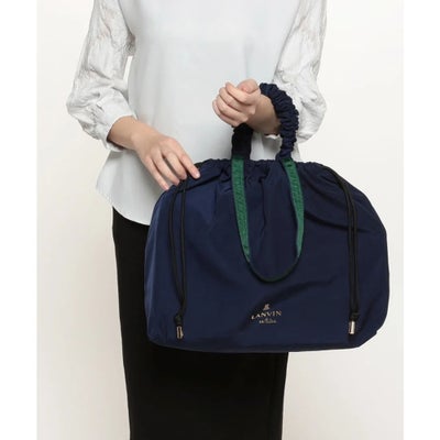 LANVIN en Bleu ランバン オン ブルー クラリス 2WAYトートバッグ 483830