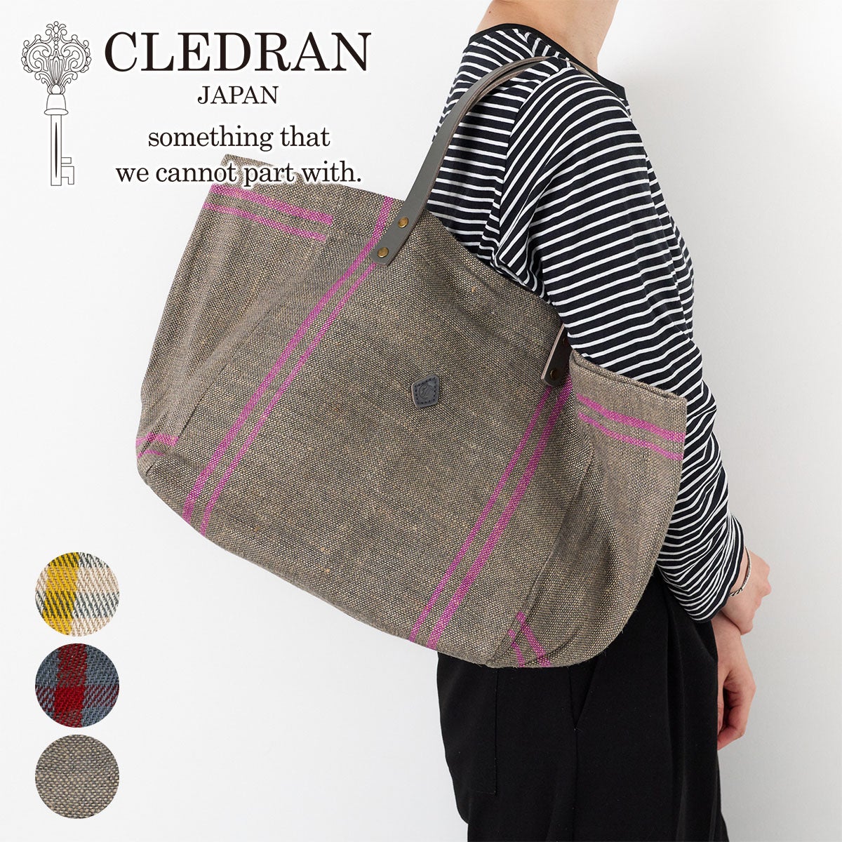 CLEDRAN クレドラン HAND＆WORK ハンド＆ワーク トートバッグ CR-CL3913
