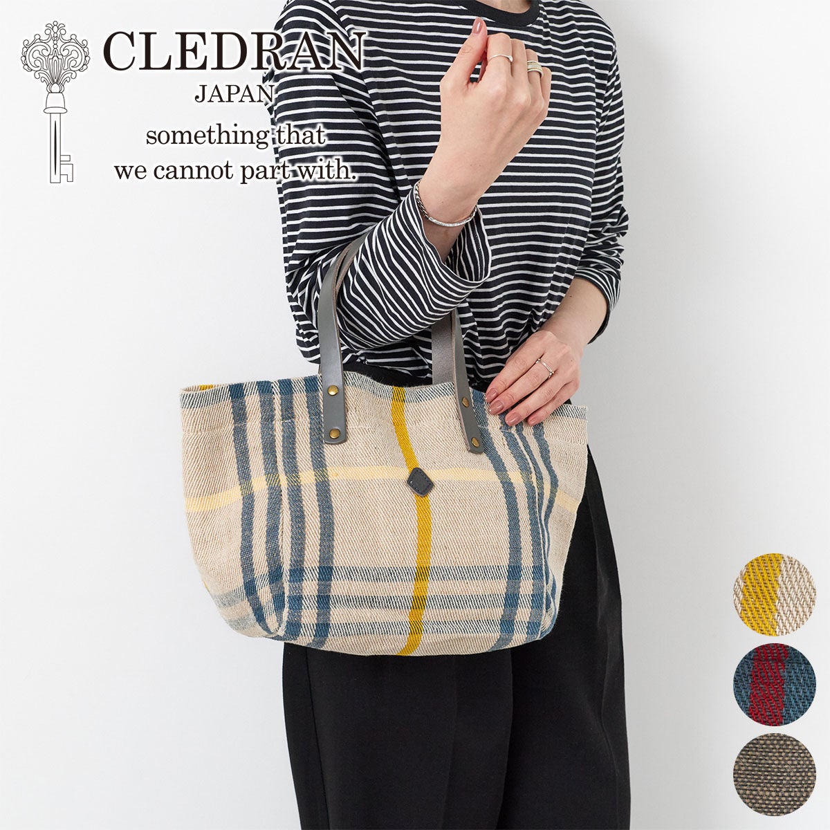 CLEDRAN クレドラン HAND＆WORK ハンド＆ワーク トートバッグ CR-CL3914