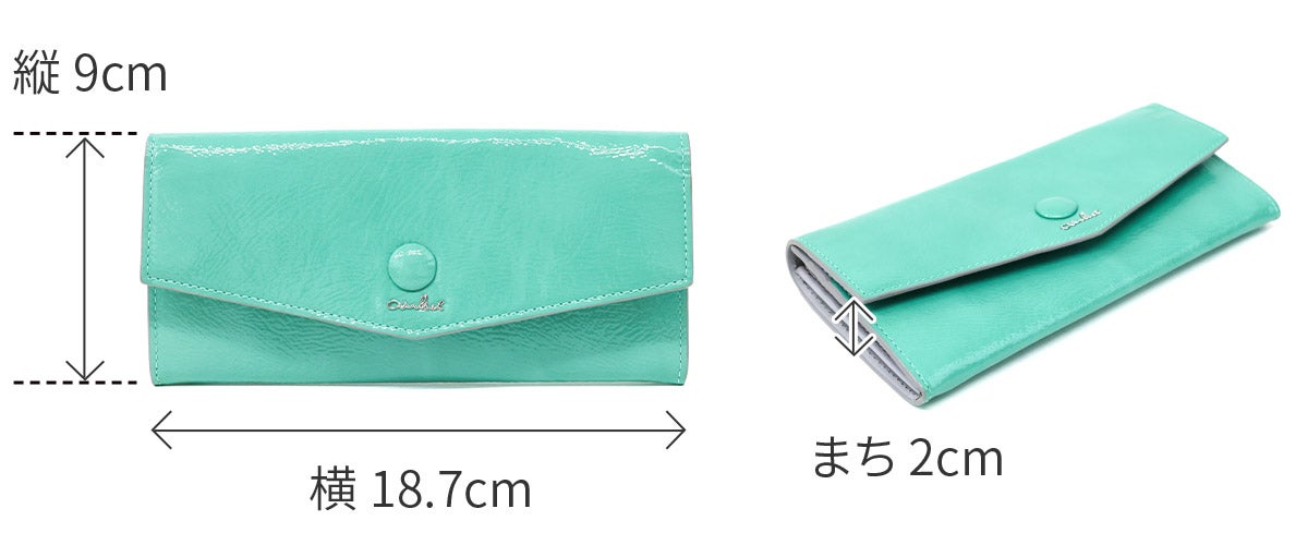 airlist エアリスト Moelleux モワル 小銭入れ付き長財布 24895