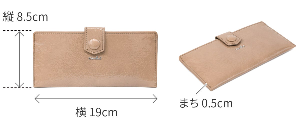 airlist エアリスト Moelleux モワル 小銭入れ付き長財布 24896