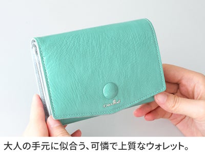 airlist エアリスト Moelleux モワル 小銭入れ付き二つ折り財布 24897