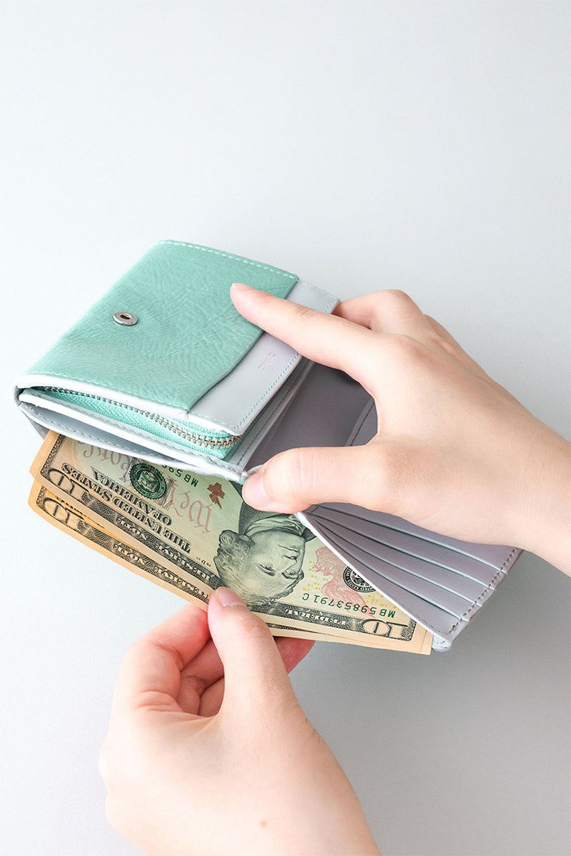 airlist エアリスト Moelleux モワル 小銭入れ付き二つ折り財布 24897