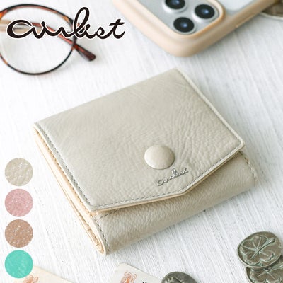 airlist エアリスト Moelleux モワル 小銭入れ付き二つ折り財布 24898