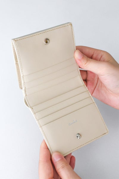 airlist エアリスト Moelleux モワル 小銭入れ付き二つ折り財布 24898