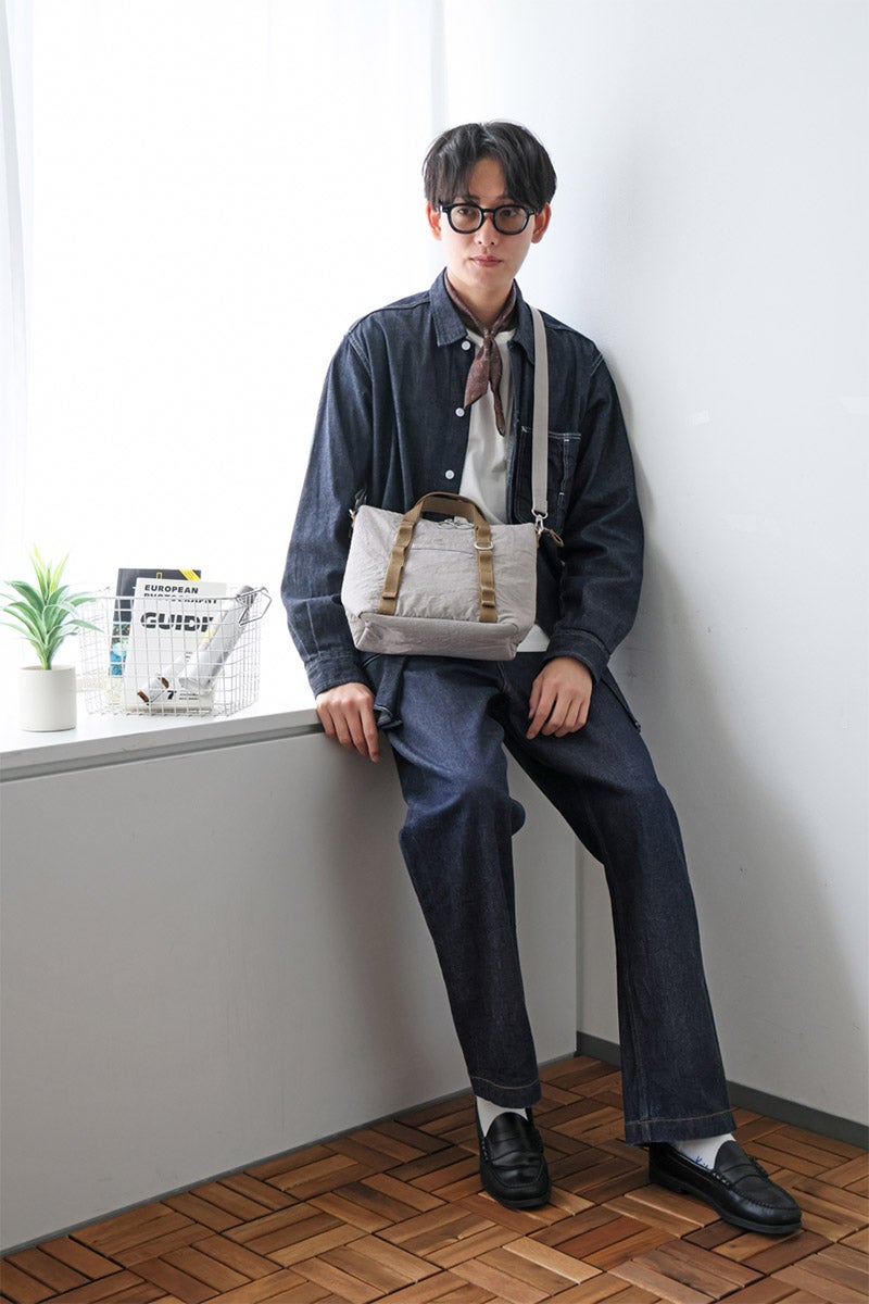 BAGGY PORT バギーポート SUNNY DAY 2WAYトートバッグ GRN-080