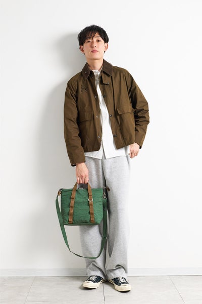 BAGGY PORT バギーポート SUNNY DAY 2WAYトートバッグ GRN-080